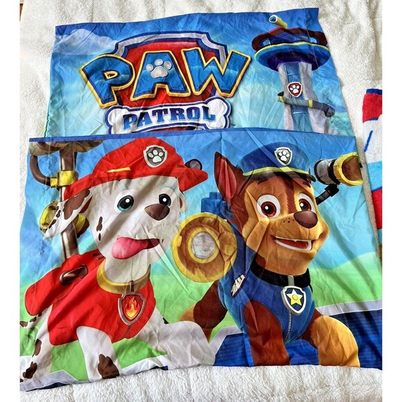 Nickelodeon Paw Patrol Full Sheet Set and Blanket - Picture 3 of 6